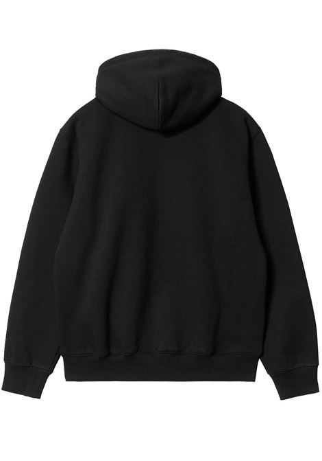 hooded carhartt sweatshirt man black CARHARTT WIP | I0305470D2.XX